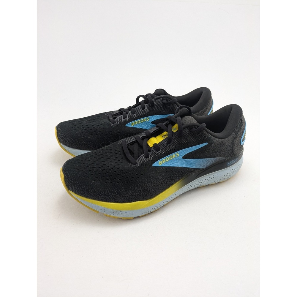Men Brooks Ghost 16 Black Blue Comfort Cushion Running Shoes 1104181D029 Size 12 - Picture 5 of 7